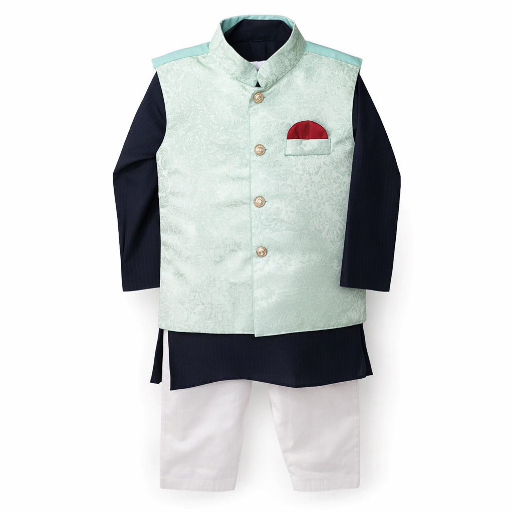 Royal Festive Panjabi (Kurta) Set For Kids