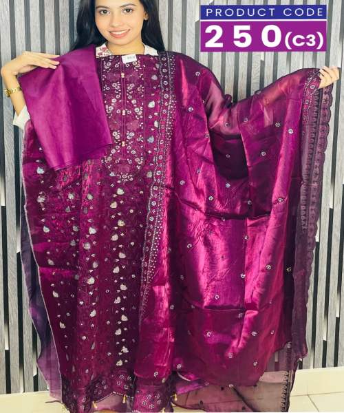 Luxury Pakistani Design Three Piece(250)-